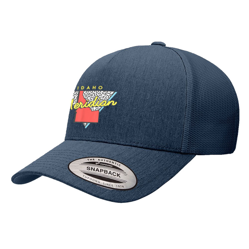 Meridian Idaho T Shirt Retro Id Apparel Souvenir Yupoong Trucker Cap by cm-arts | Artistshot