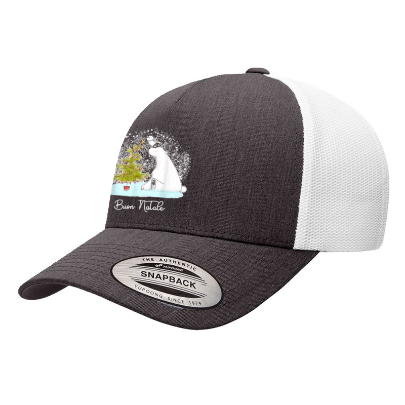 Buon Natale Cute Polar Bear Penguin Christmas Yupoong Trucker Cap by RogerKyleFox | Artistshot