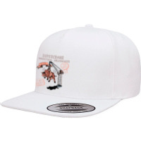 Cow Industrial Milkshake Machine T Shirt 5 Panel Snapback Cap | Artistshot