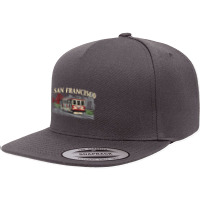 San Francisco Golden Gate Tshirt California Republic T-shirt 5 Panel Snapback Cap | Artistshot