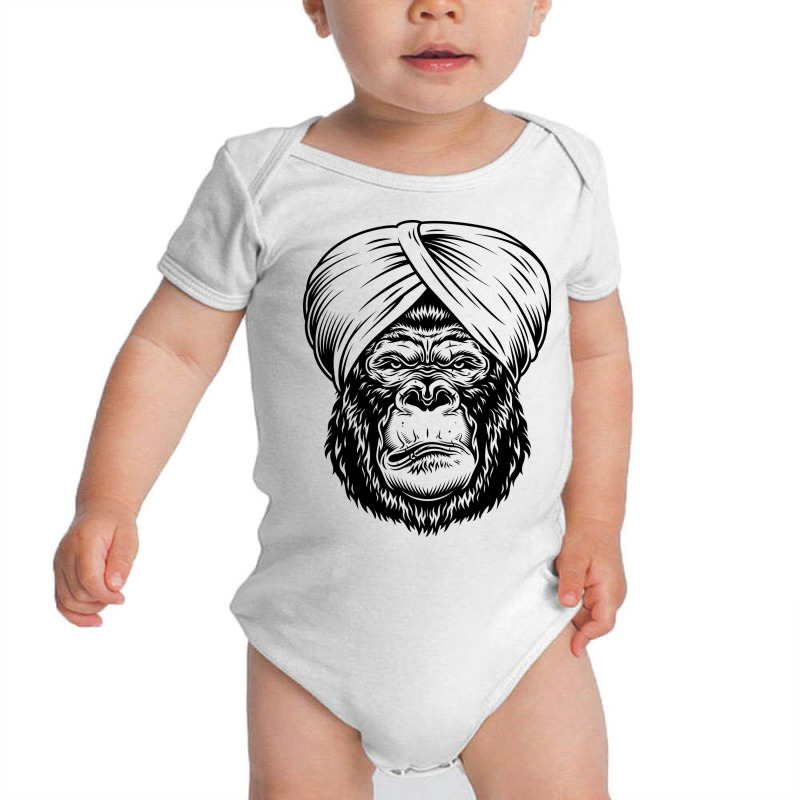 Gorilla, Monkey, Animal, Animals Baby Bodysuit by HILstore | Artistshot