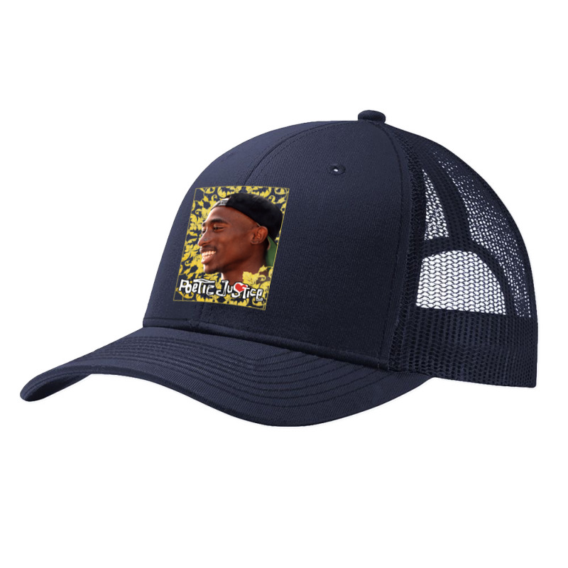 Poetic Justice Floral Background Portrait Pa Trucker Cap | Artistshot