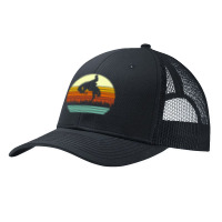 Rodeo Bucking Bronco Horse Retro Style Pa Trucker Cap | Artistshot