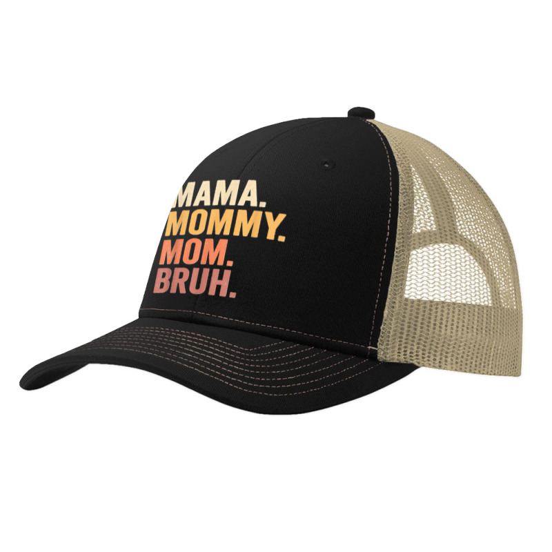 Mama To Mommy To Mom To Bruh Mommy And Me Funny Boy Mom Life Pa Trucker Cap | Artistshot