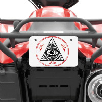 Eye, Eyes Atv License Plate | Artistshot