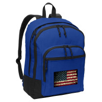 Distressed Usa Flag, Distressed Usa Flag Vintage, Distressed Usa Flag  Basic Backpack | Artistshot