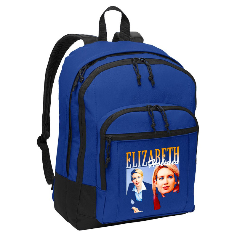 Elizabeth Holmes, Theranos Founder, Elizabeth Holmes And Theranos Foun Basic Backpack | Artistshot