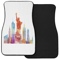 Statue Of Liberty, Usa Front Car Mat | Artistshot