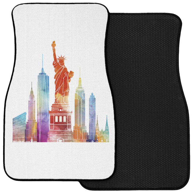 Statue Of Liberty, Usa Front Car Mat | Artistshot