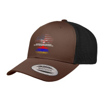 American Raised With Armenian Roots Armenia Retro Trucker Cap | Artistshot