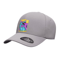 Rawr! I'm 8 Birthday Boys 8th Birthday Dino Noasaurus T Shirt Seamless Cap | Artistshot