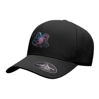 Octopus Cool Vintage Marine Biologist Ocean Sea Life 1 Seamless Cap | Artistshot