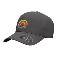 Maestra Cute Rainbow Regalos Para Maestra Bilingue Teache Seamless Cap | Artistshot