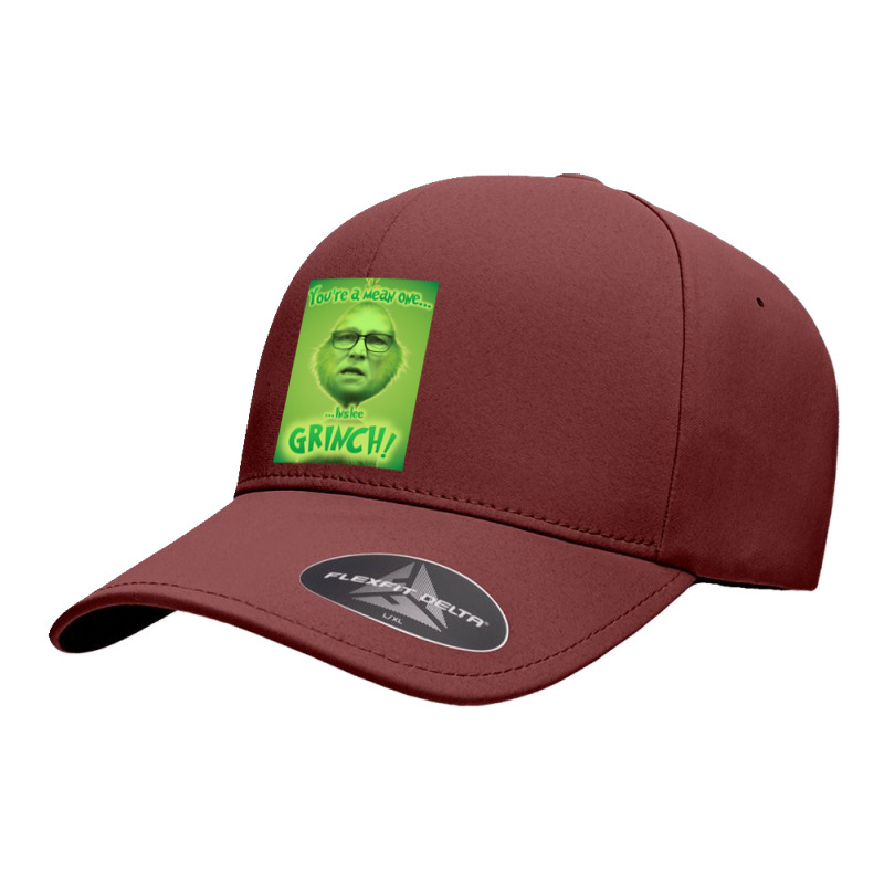 Inslee Grinch Seamless Cap by atereabag | Artistshot