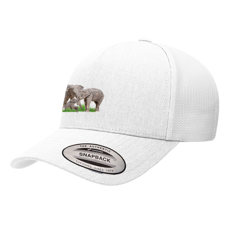 Elephant Family Zookeeper Zoologist Wildlife Safari Lover Yupoong Trucker Cap by Koyanho62 | Artistshot