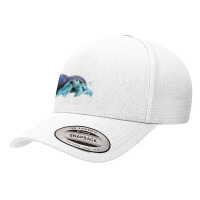 Aqua Colored Hermit Yupoong Trucker Cap | Artistshot