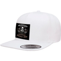 Awesome Is Not A Career Its A Post Apocalyptic Survival Ski 5 Panel Snapback Cap | Artistshot