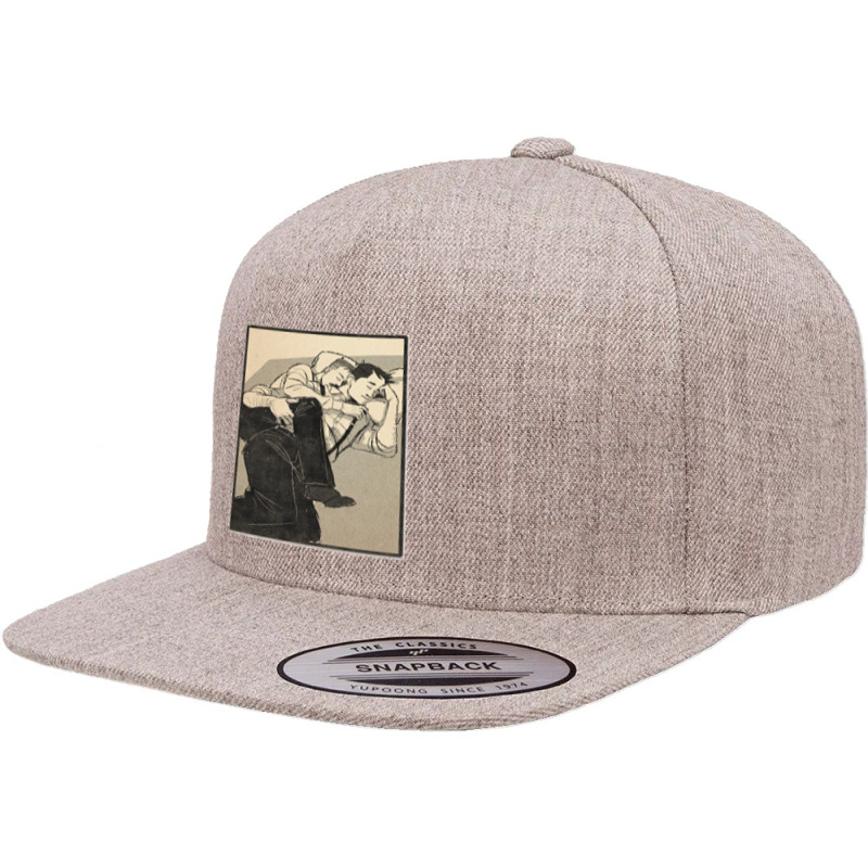 Linus Etch Tips Classic 5 panel snapback cap by cm-arts | Artistshot