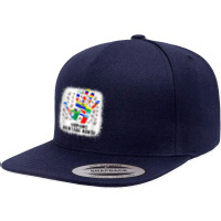 Latino America Culture Gift National Hispanic Heritage Month 5 Panel Snapback Cap | Artistshot