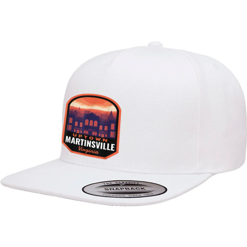 Martinsville Virginia Historic Uptown 5 Panel Snapback Cap | Artistshot