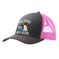 Majestic Mer-beard Funny Merman Manly Merman Pa Trucker Cap | Artistshot