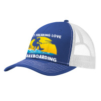 Cool Wakeboarding Design For Men Women Wakeboard Wakeboarder Pa Trucker Cap | Artistshot