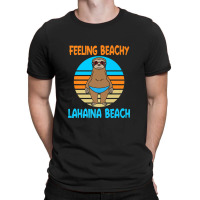 Funny Lahaina Beach Vacation   Fun Sloth Premium T-shirt | Artistshot