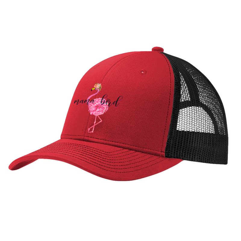 Flower Pink Mama Bird Momma Flamingo Summer Sea 2019 Floral Pa Trucker Cap by EricWade | Artistshot