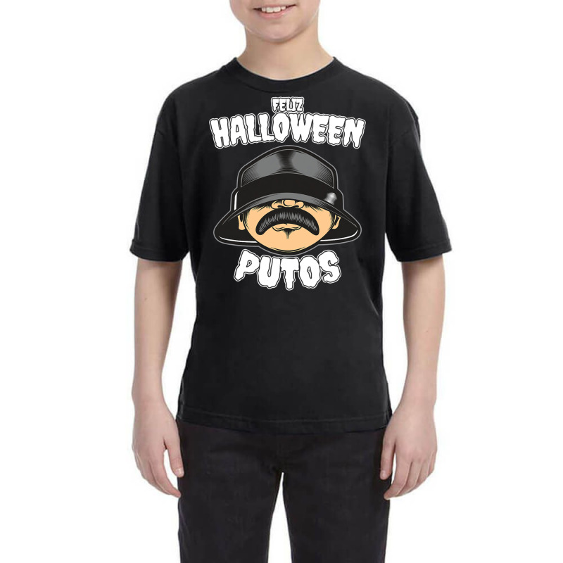 Feliz Halloween Putos Youth Tee by Teresa Simmons | Artistshot