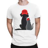 Funny Maga Election Cat And Dog T-shirt | Artistshot