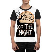 Boo Tiful Night. Halloween Graphic T-shirt | Artistshot