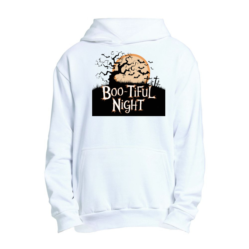 Boo Tiful Night. Halloween Urban Pullover Hoodie | Artistshot