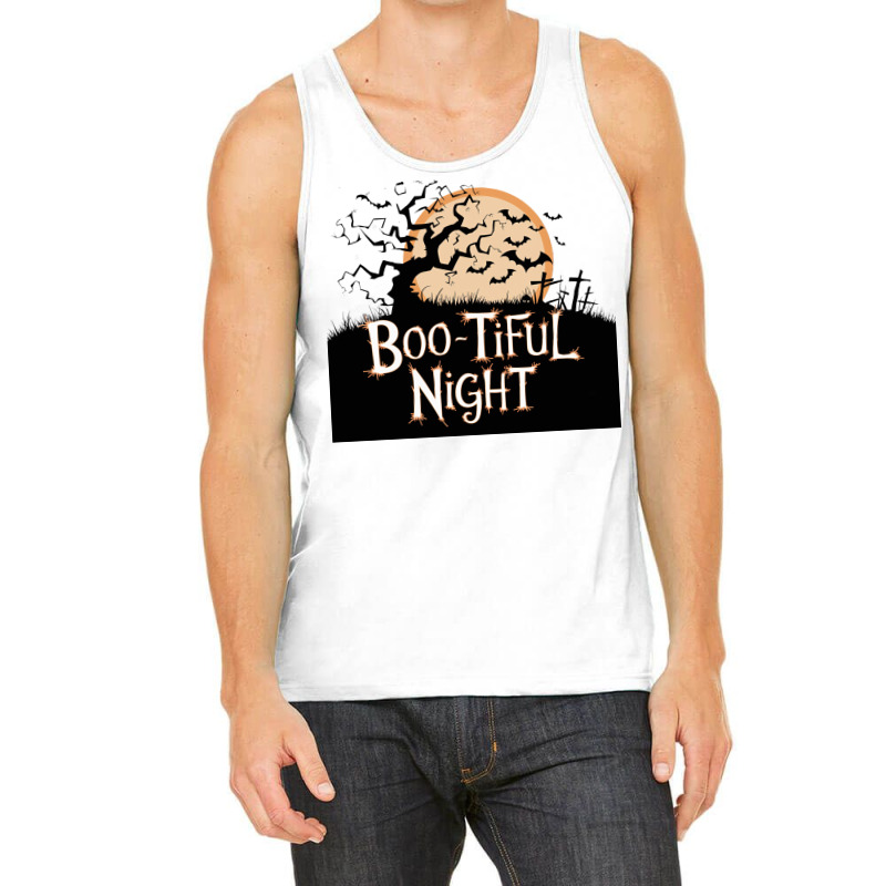 Boo Tiful Night. Halloween Tank Top | Artistshot