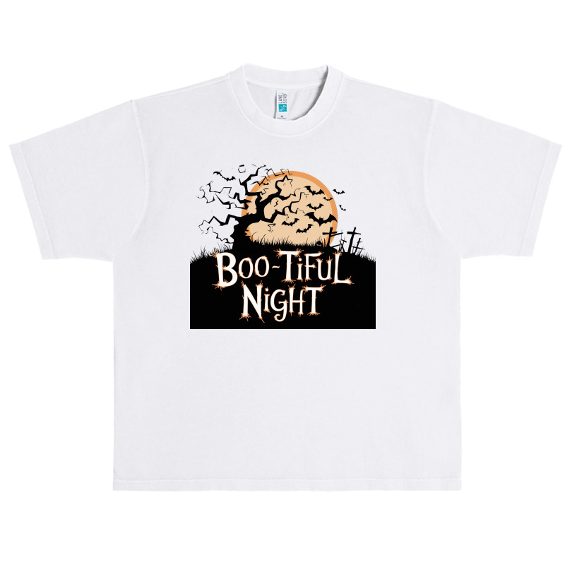 Boo Tiful Night. Halloween Urban Heavy T-shirt | Artistshot