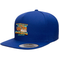 Hawaiian Island Oahu 5 Panel Snapback Cap | Artistshot