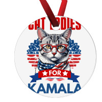 Cat Ladies For Kamala 2024 Ornament | Artistshot