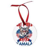 Cat Ladies For Kamala 2024 Ornament | Artistshot