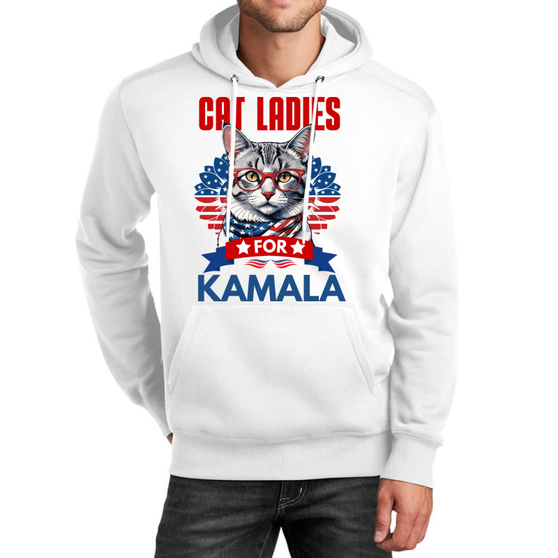 Cat Ladies For Kamala 2024 Unisex Hoodie | Artistshot