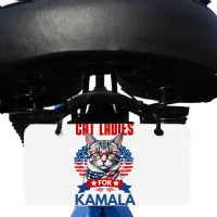 Cat Ladies For Kamala 2024 Bicycle License Plate | Artistshot