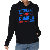 Veterans For Kamala Lightweight Hoodie | Artistshot