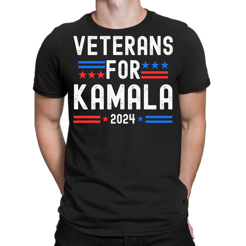 Veterans For Kamala 2024 T-shirt | Artistshot