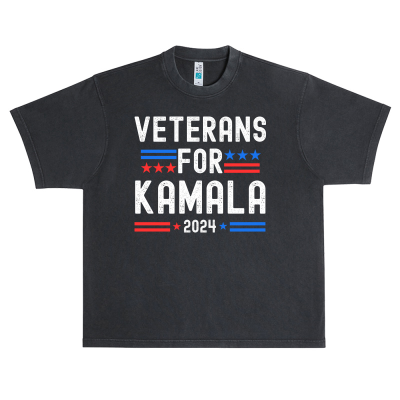 Veterans For Kamala 2024 Urban Heavy T-shirt | Artistshot