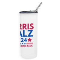 Harris Walz 2024 Skinny Tumbler | Artistshot