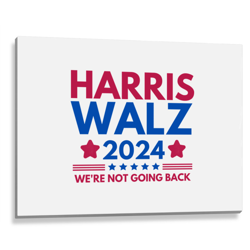 Harris Walz 2024 Metal Print Horizontal | Artistshot