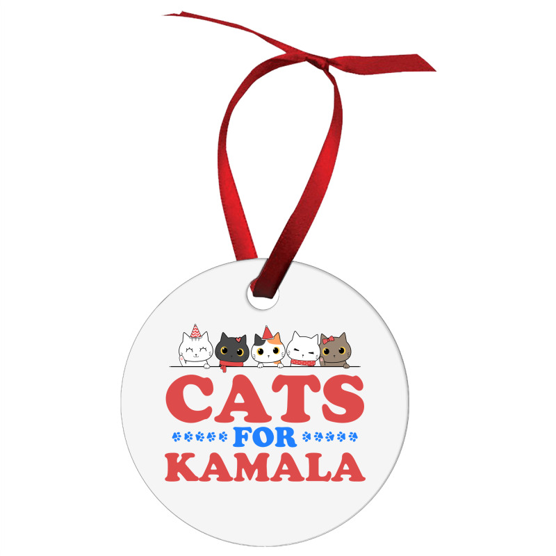 Cats For Kamala Ornament | Artistshot