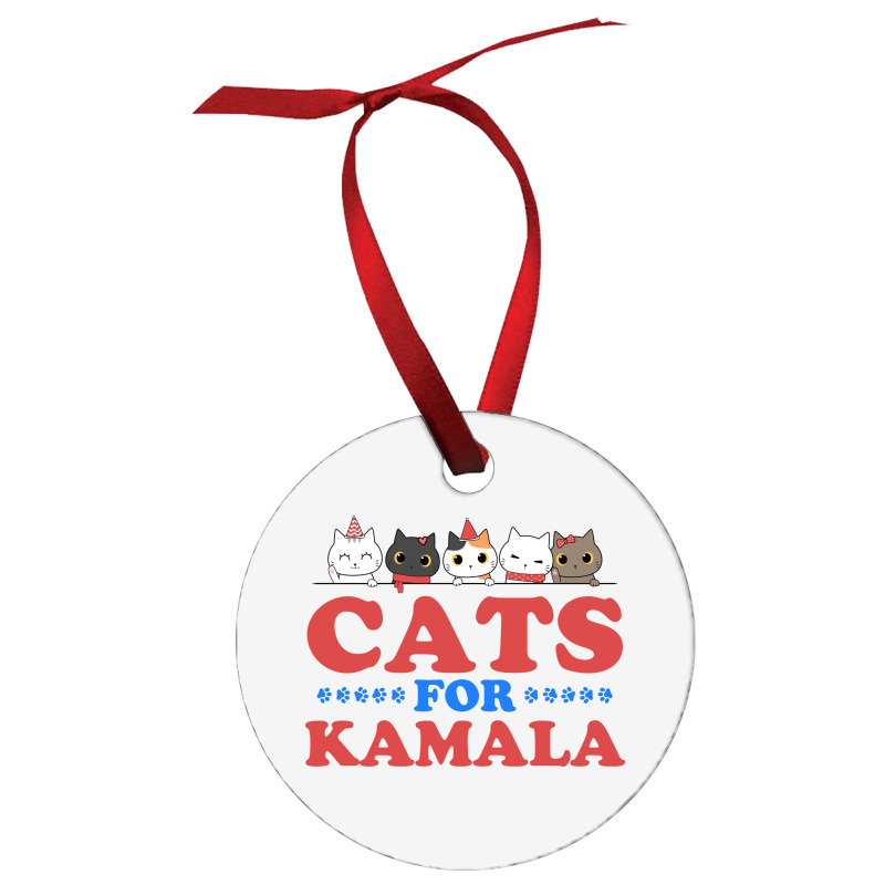 Cats For Kamala Ornament | Artistshot