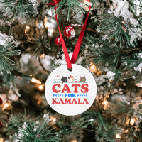 Cats For Kamala Ornament | Artistshot