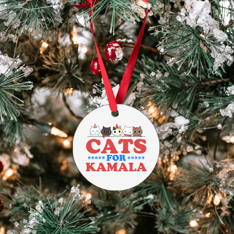 Cats For Kamala Ornament | Artistshot