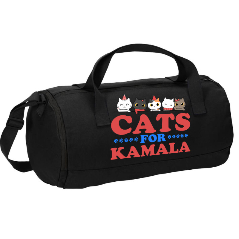 Cats For Kamala Duffel Bag | Artistshot