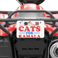 Cats For Kamala Atv License Plate | Artistshot